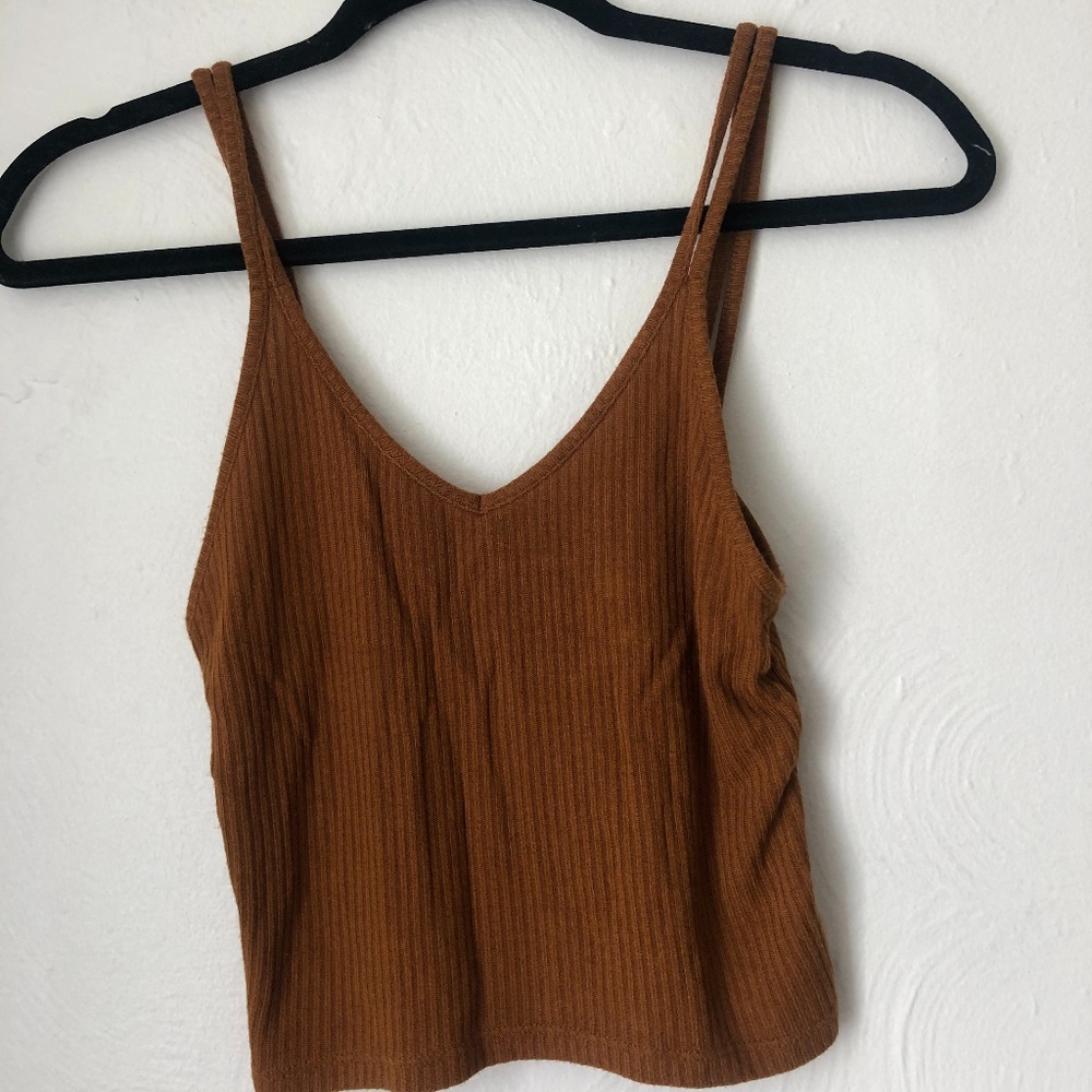 Burnt Orange Crop Top